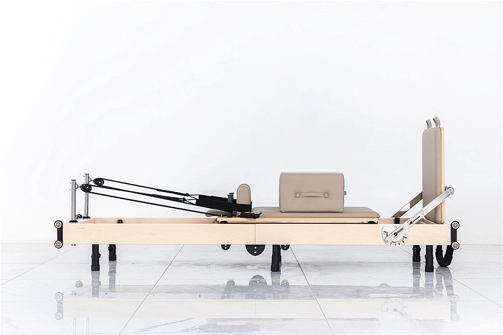 Wholesale-Custom-Made-Foldable-Maple-Pilates-Reformers-Factory-004 Wholesale Custom Made Foldable Maple Pilates Reformers Factory 004