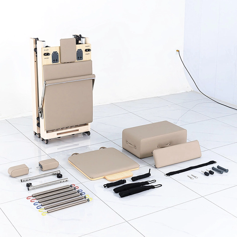 Wholesale-Custom-Made-Foldable-Maple-Pilates-Reformers-Factory-006 Wholesale Custom Made Foldable Maple Pilates Reformers Factory 006