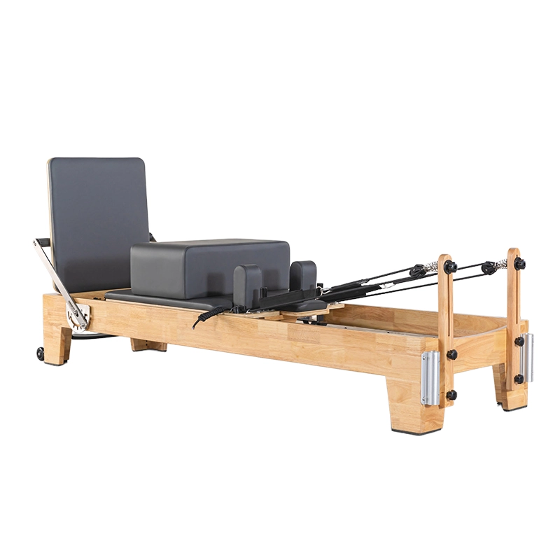 Adjustable-Oak-Wood-Pilates-Reformer-Machine-For-Pilates-Studio-Use-001 Adjustable Oak Wood Pilates Reformer Machine For Pilates Studio Use 001