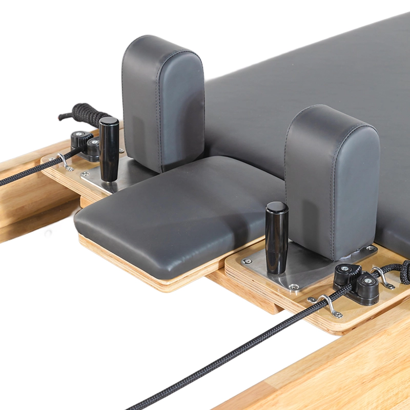 Adjustable-Oak-Wood-Pilates-Reformer-Machine-For-Pilates-Studio-Use-003 Adjustable Oak Wood Pilates Reformer Machine For Pilates Studio Use 003
